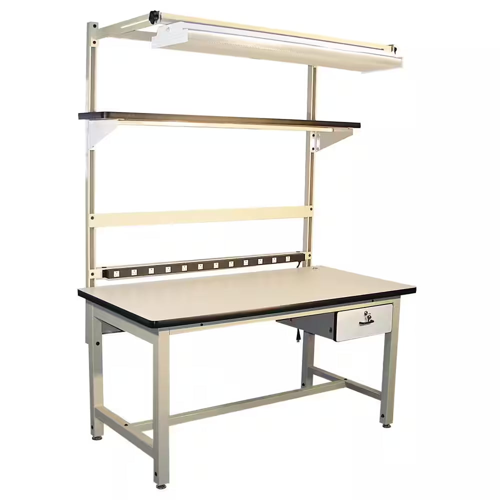 72 In. W X 30 In. D Workbench with Laminate Top