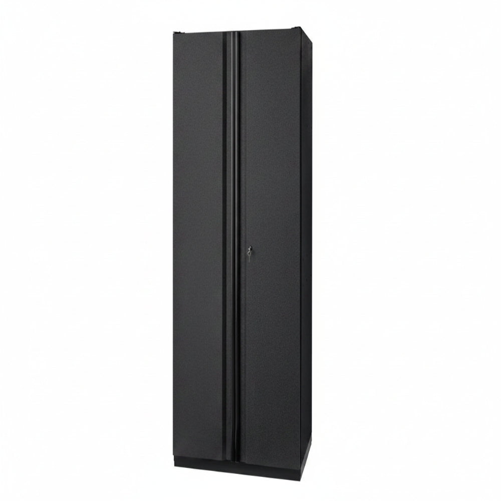 106 In. W X 82 In. H X 24 In. D 19-Gauge Extra Wide Welded Steel 4-Piece Heavy Duty Garage Storage System in Black